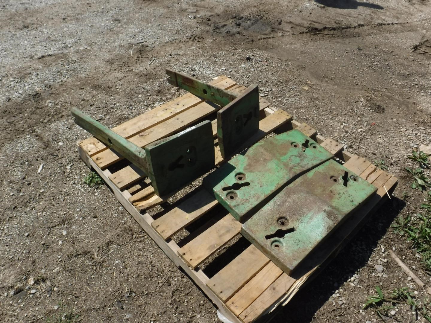 John Deere Starter Weight Rails & Slabs BigIron Auctions