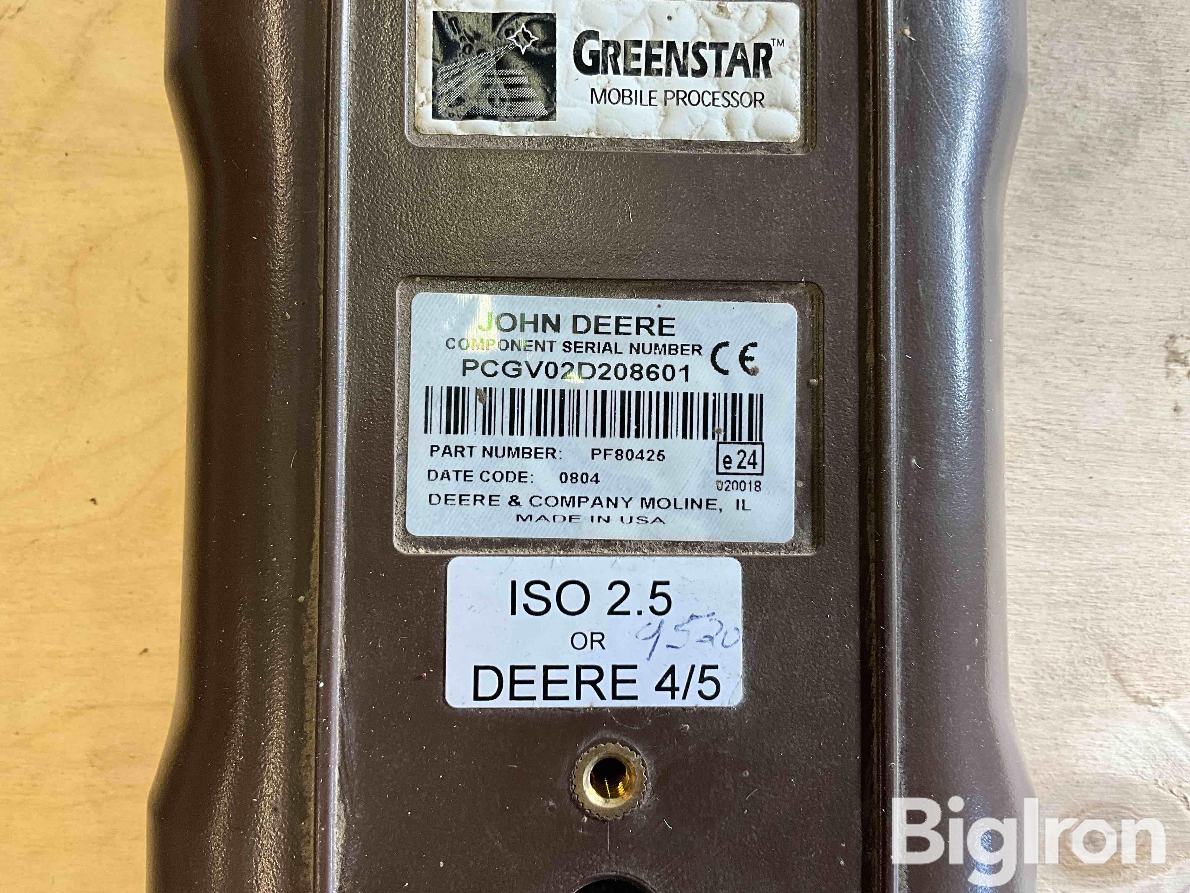 John Deere Greenstar Display BigIron Auctions