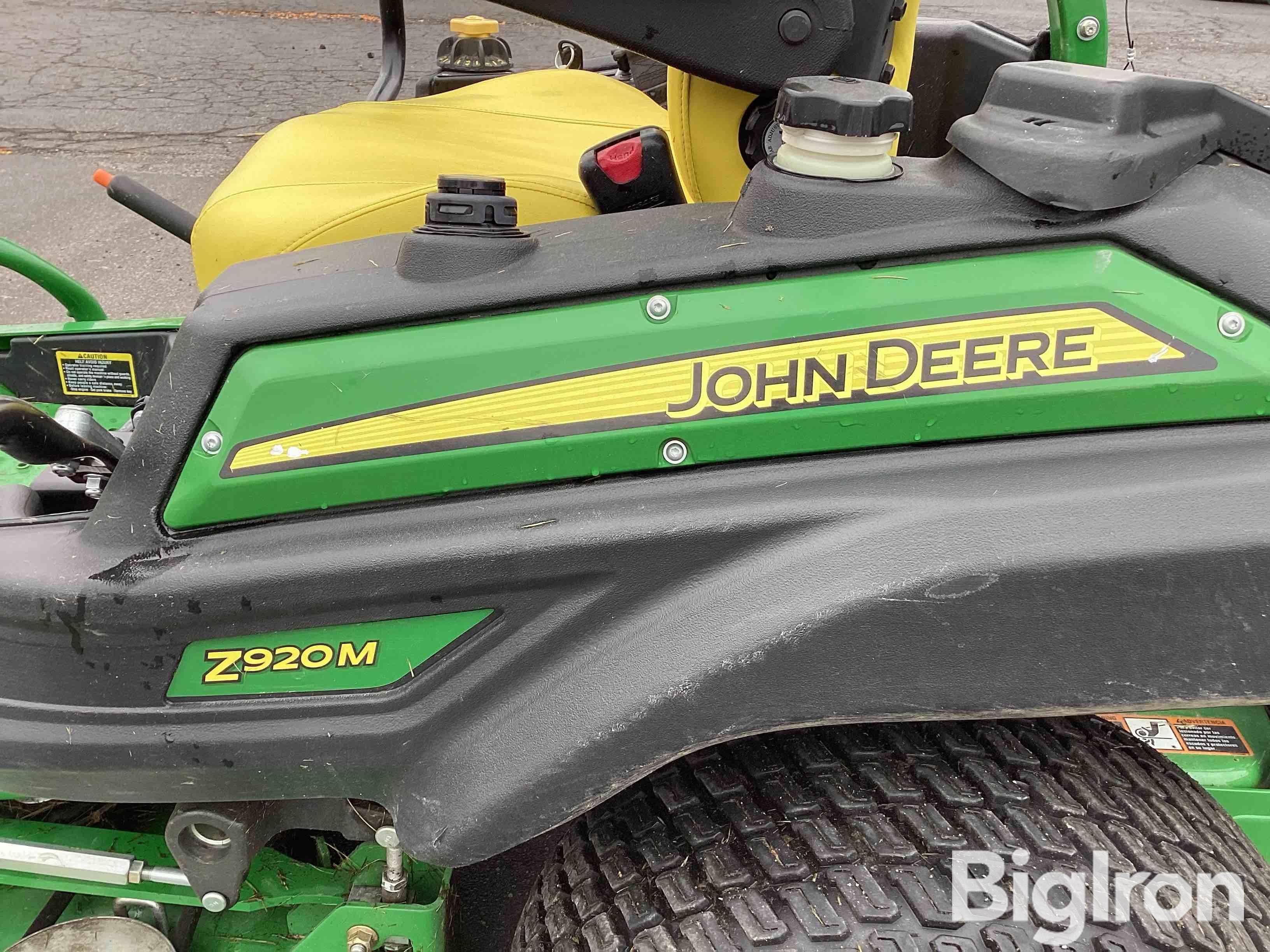 2016 John Deere Z920m Zero Turn Mower Bigiron Auctions 8543