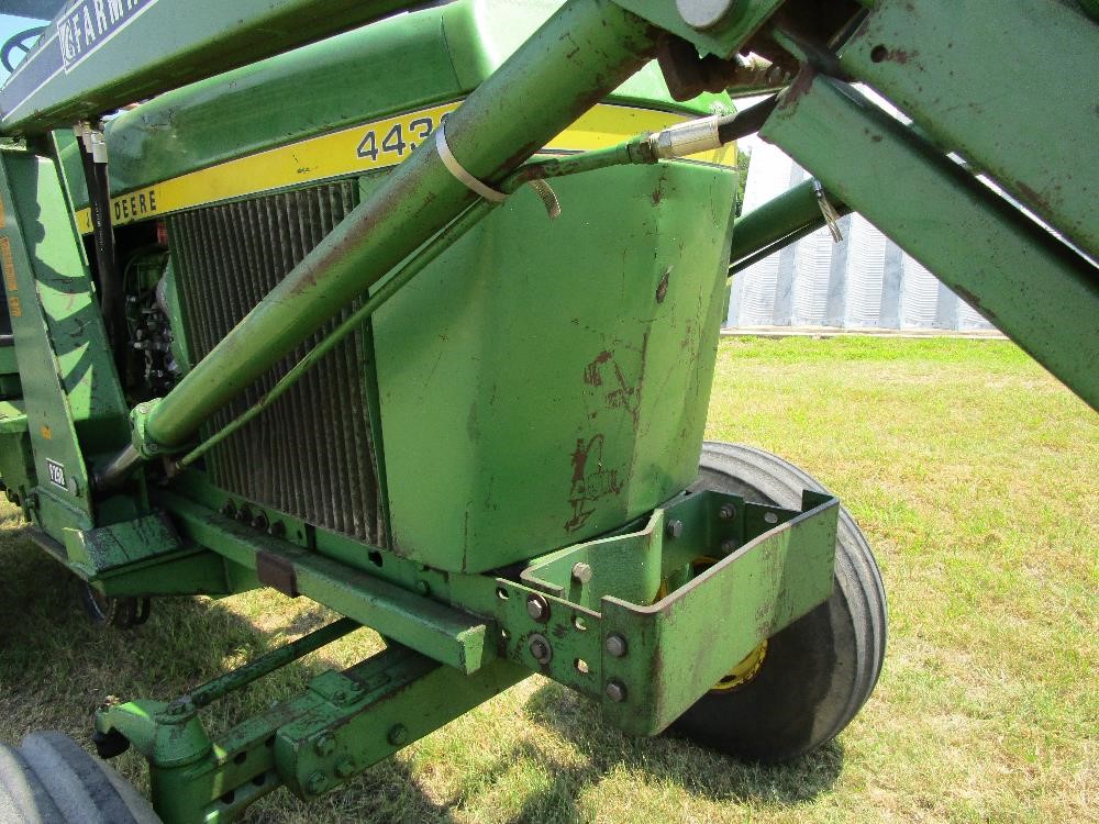 1976 John Deere 4430 2wd Tractor And Farmhand F258 Loader Bigiron Auctions 3876