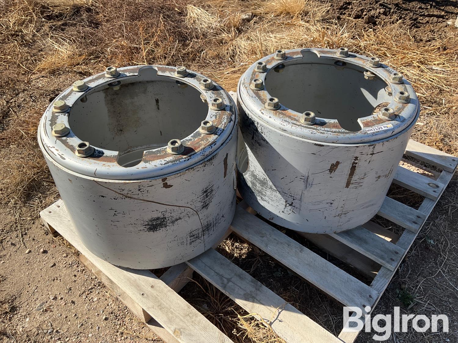 Case IH MX Front Dual Wheel Spacers BigIron Auctions