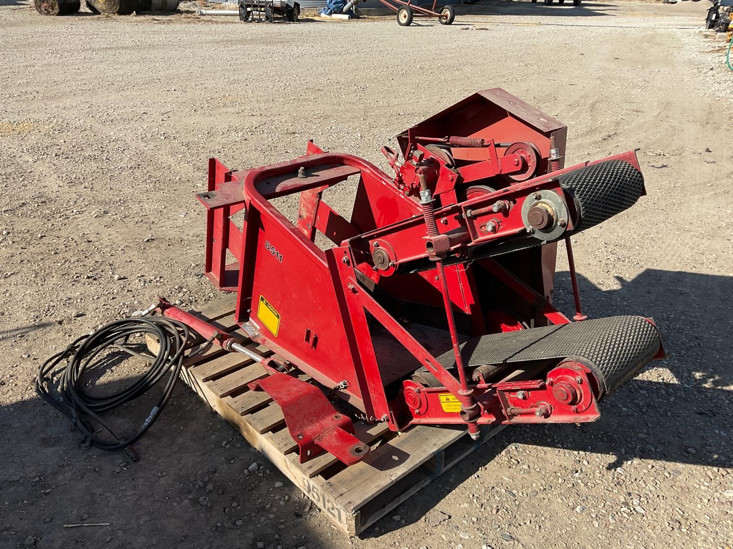 Case IH 8511 Small Square Baler Thrower BigIron Auctions