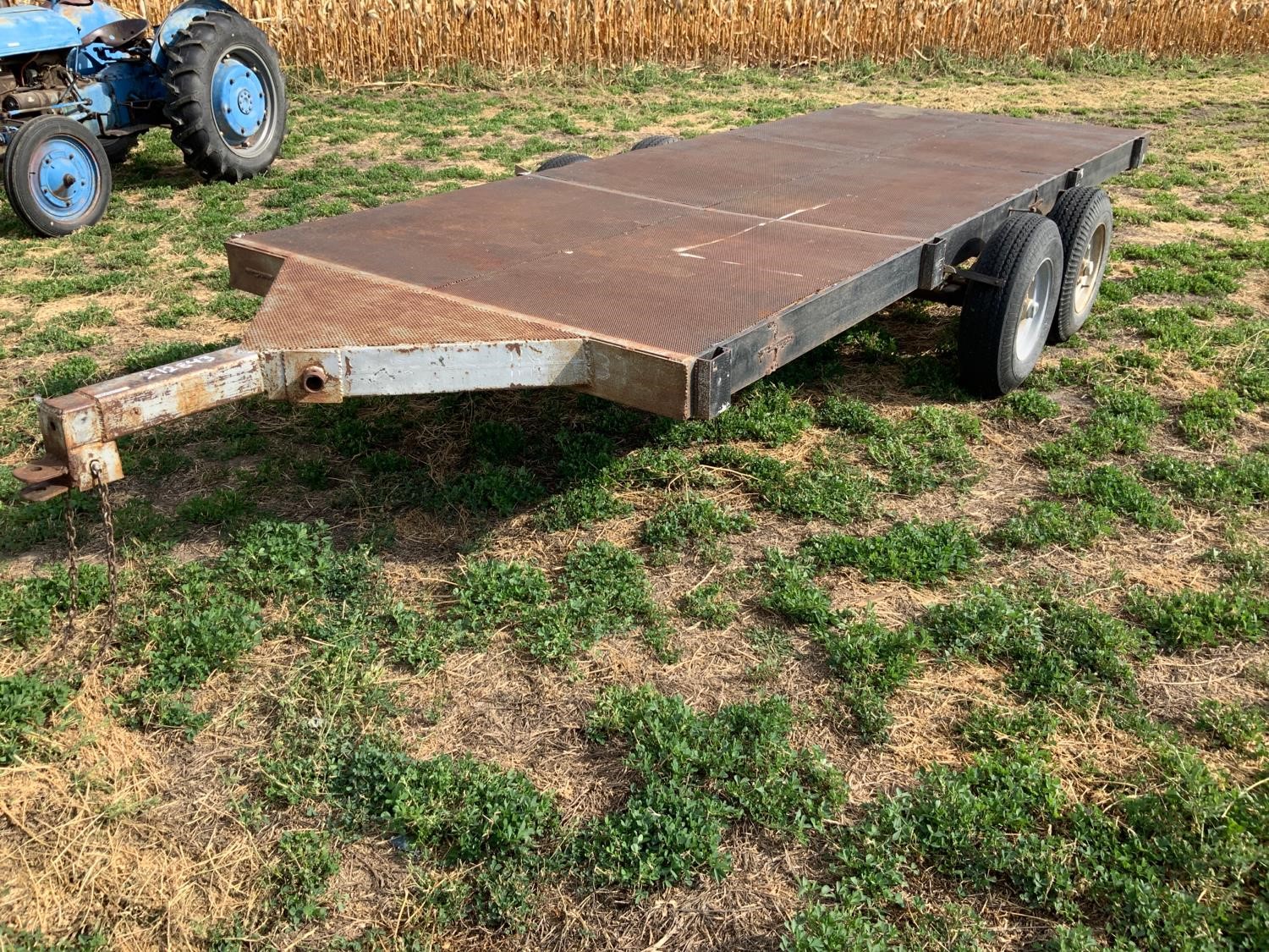 Shop Built 16’ Flatbed Trailer BigIron Auctions