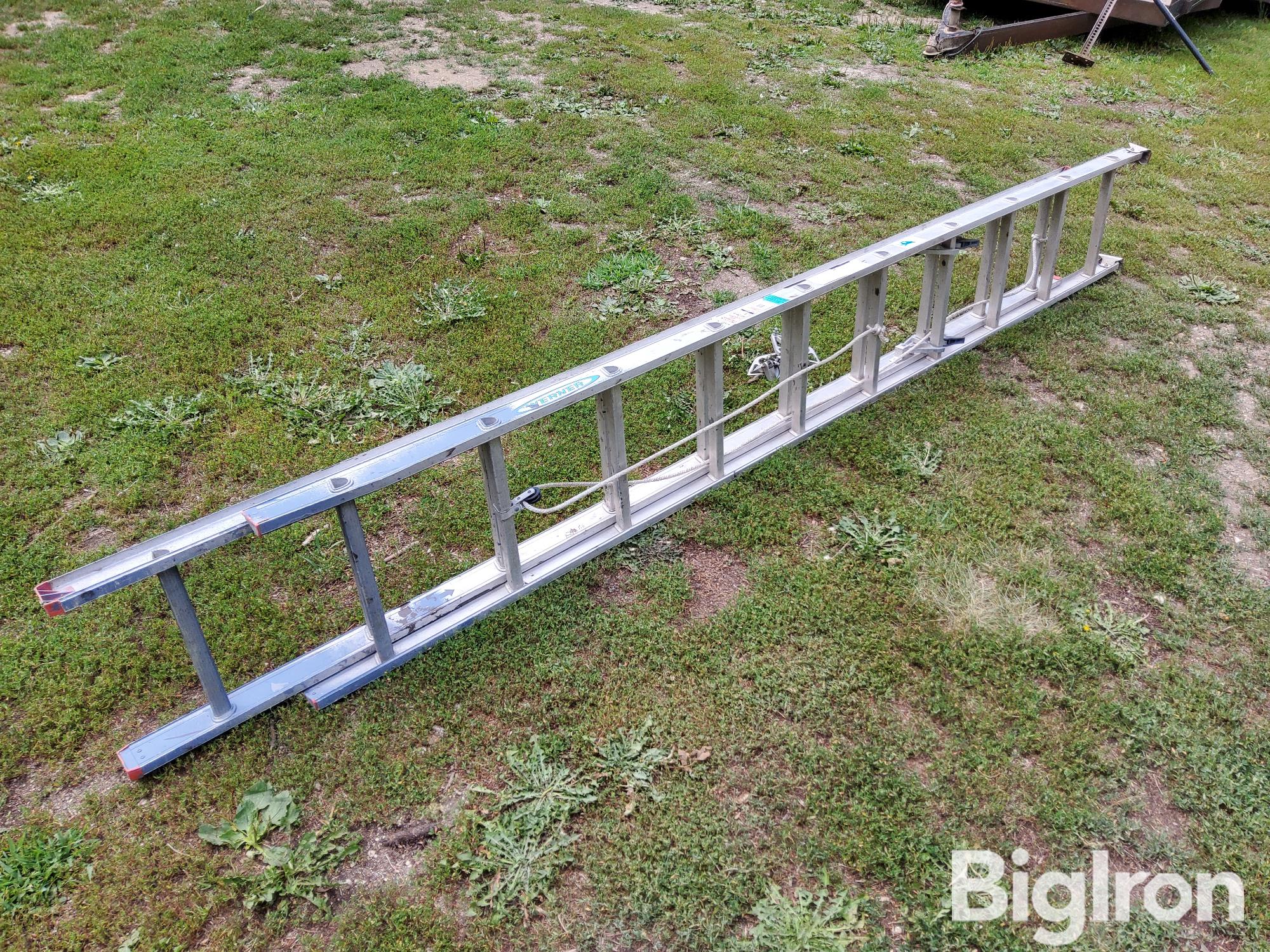 Werner D1120-2 Saf-T-Master 20' Extension Ladder BigIron Auctions