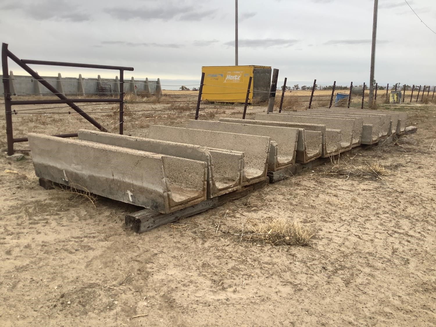 Concrete Feed Bunks BigIron Auctions