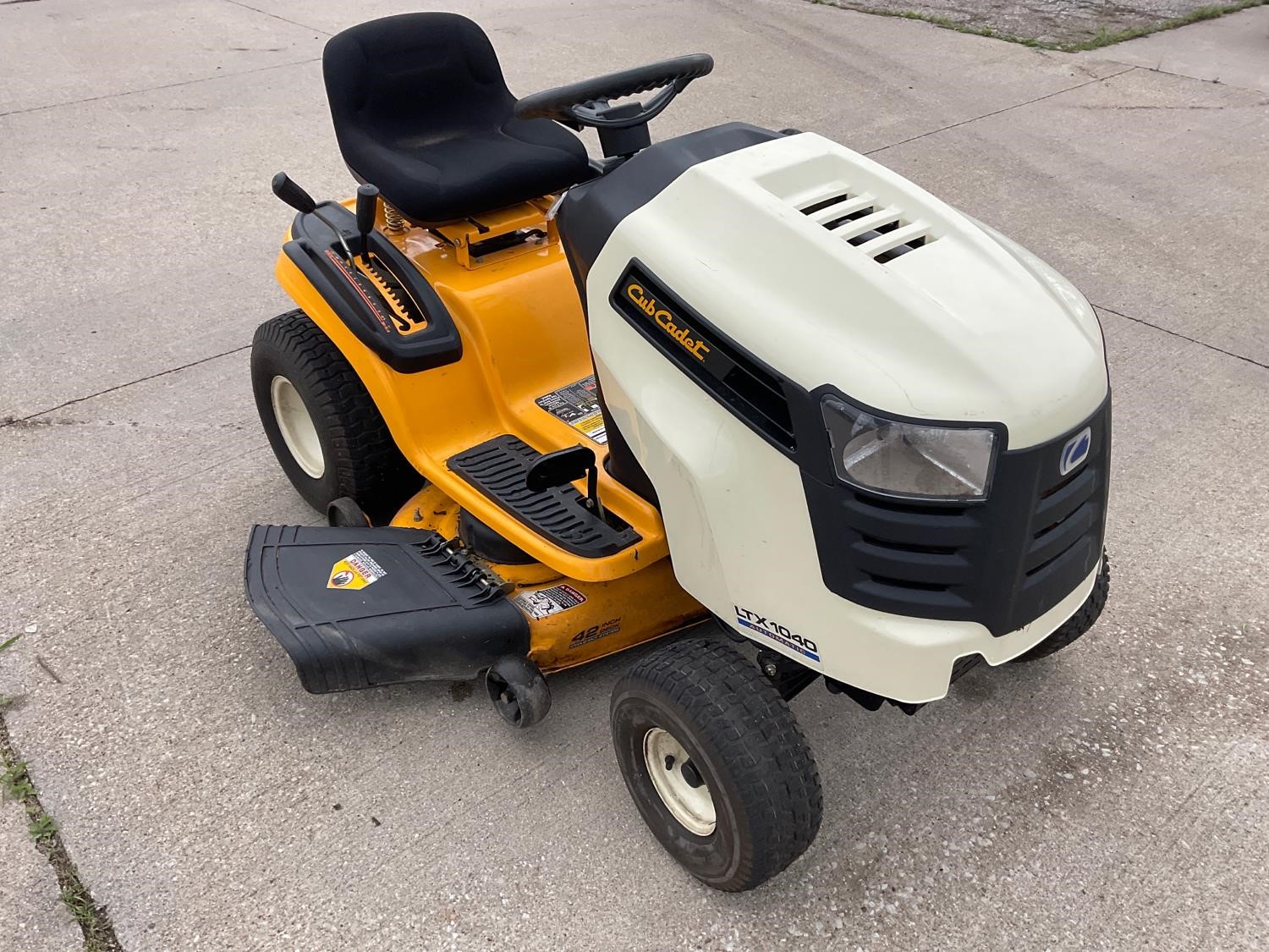 2012 Cub Cadet LTX1040 Lawn Tractor BigIron Auctions