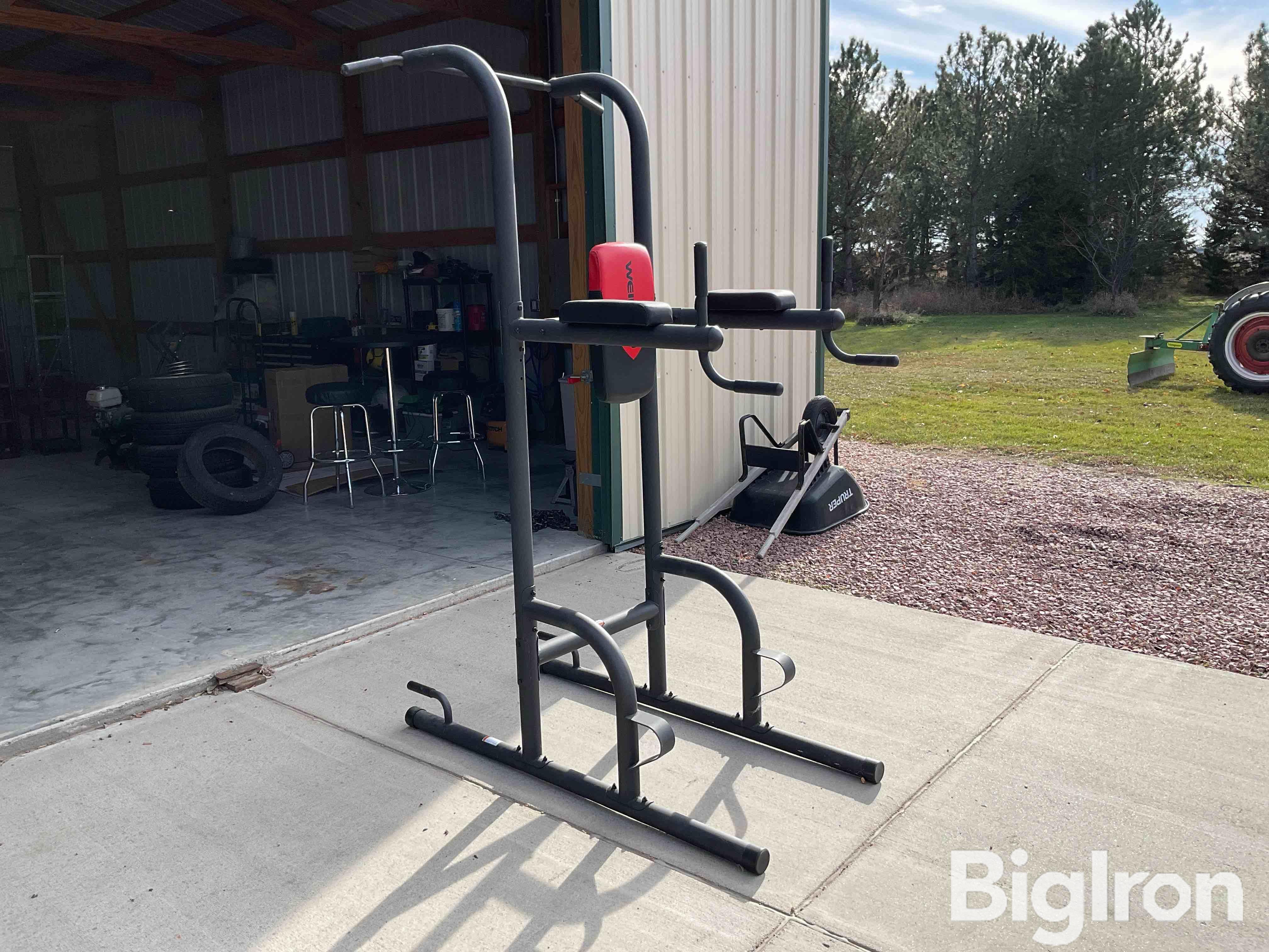 Weider Power Tower W Pull up Bar BigIron Auctions