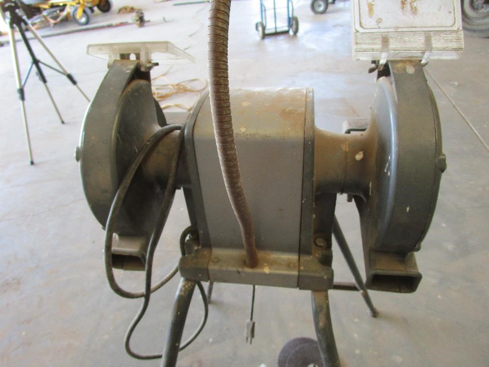 Sears Craftsman 397.19440 Bench Grinder On Stand BigIron Auctions