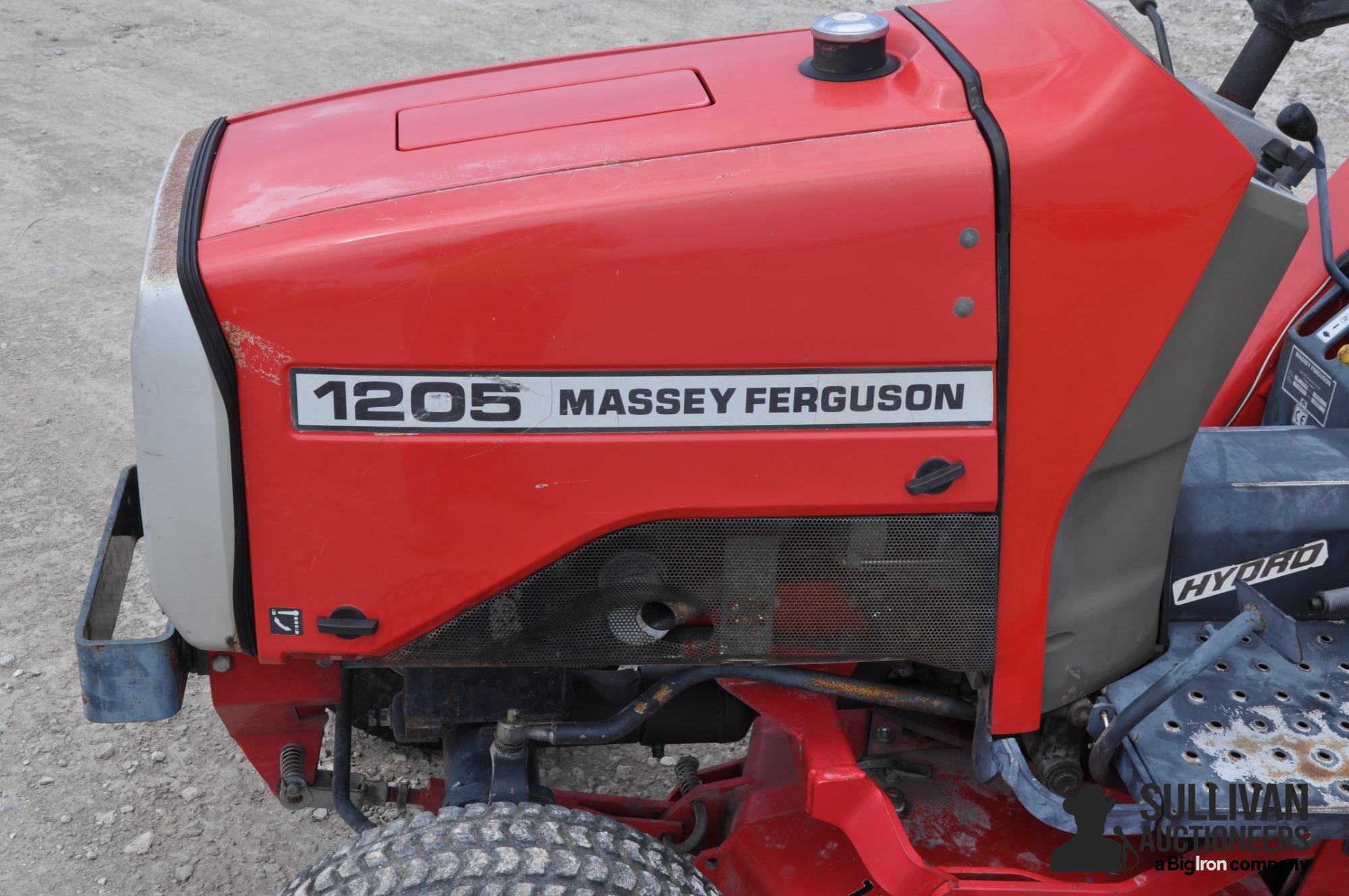 1997 Massey Ferguson 1205 MFWD Compact Utility Tractor BigIron Auctions