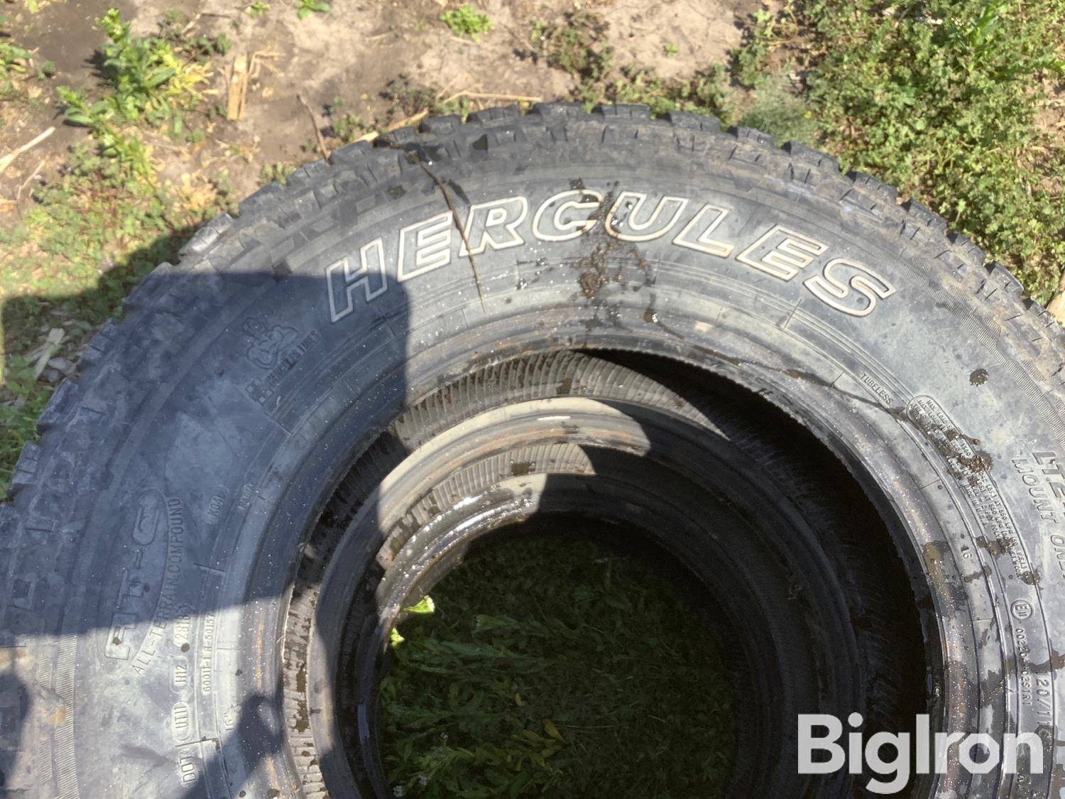 Hercules Terra Trac 24575r15 Tires Bigiron Auctions