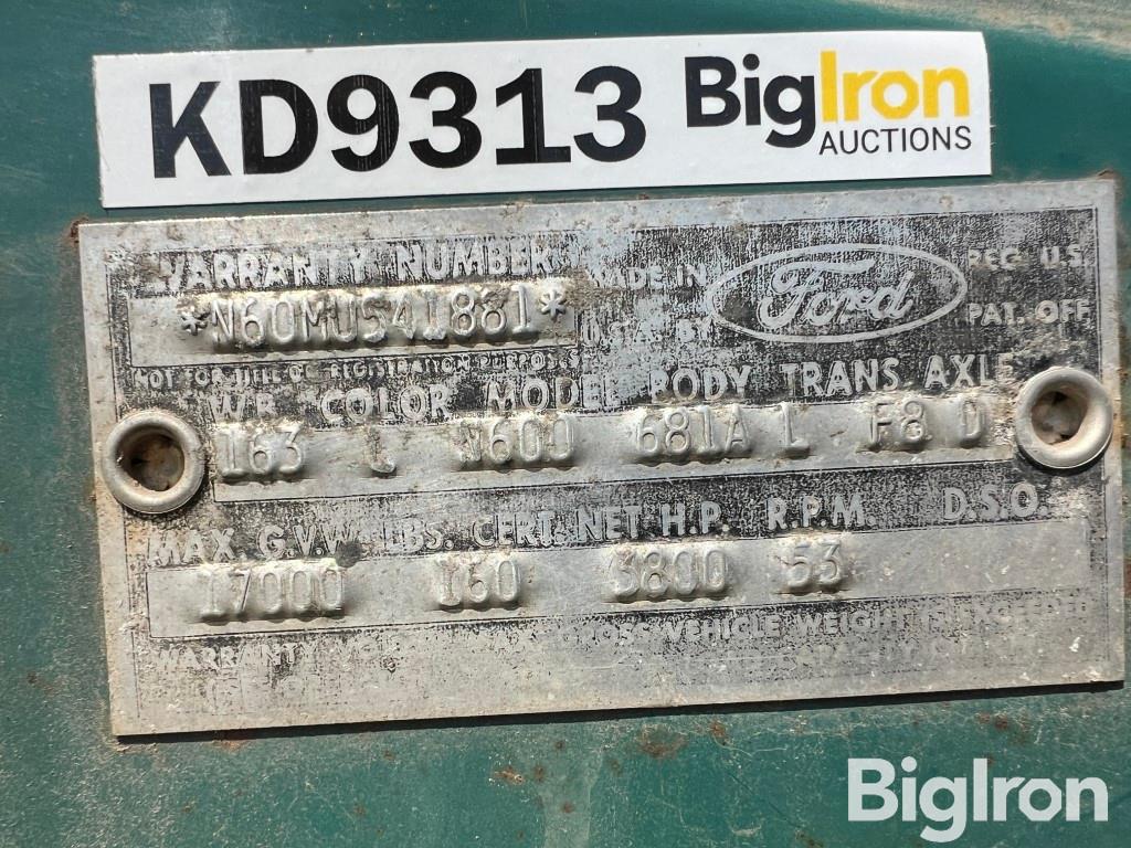 1964 Ford N600 S/A Grain Truck BigIron Auctions