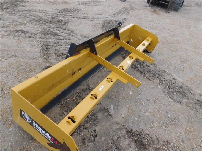 Behlen Hawkline Skid Steer Front Mount Box Bladesnow Blade Bigiron