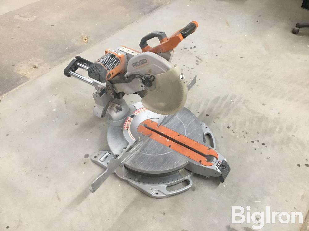 Ridgid miter online saw ms1290lza