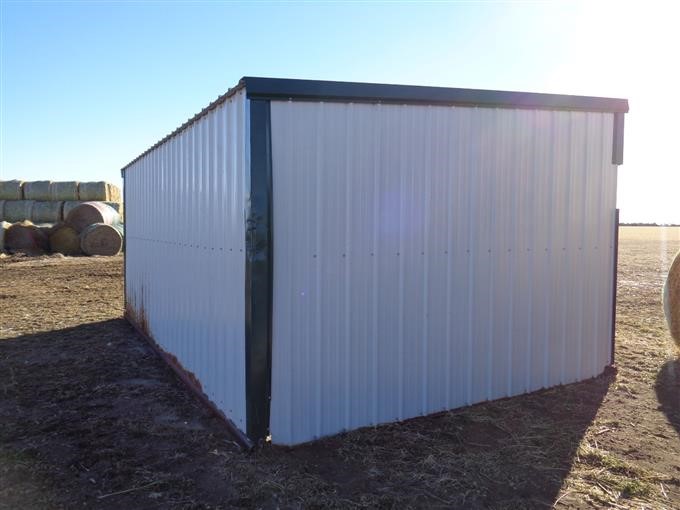 metal portable 2 stall calving shed bigiron auctions