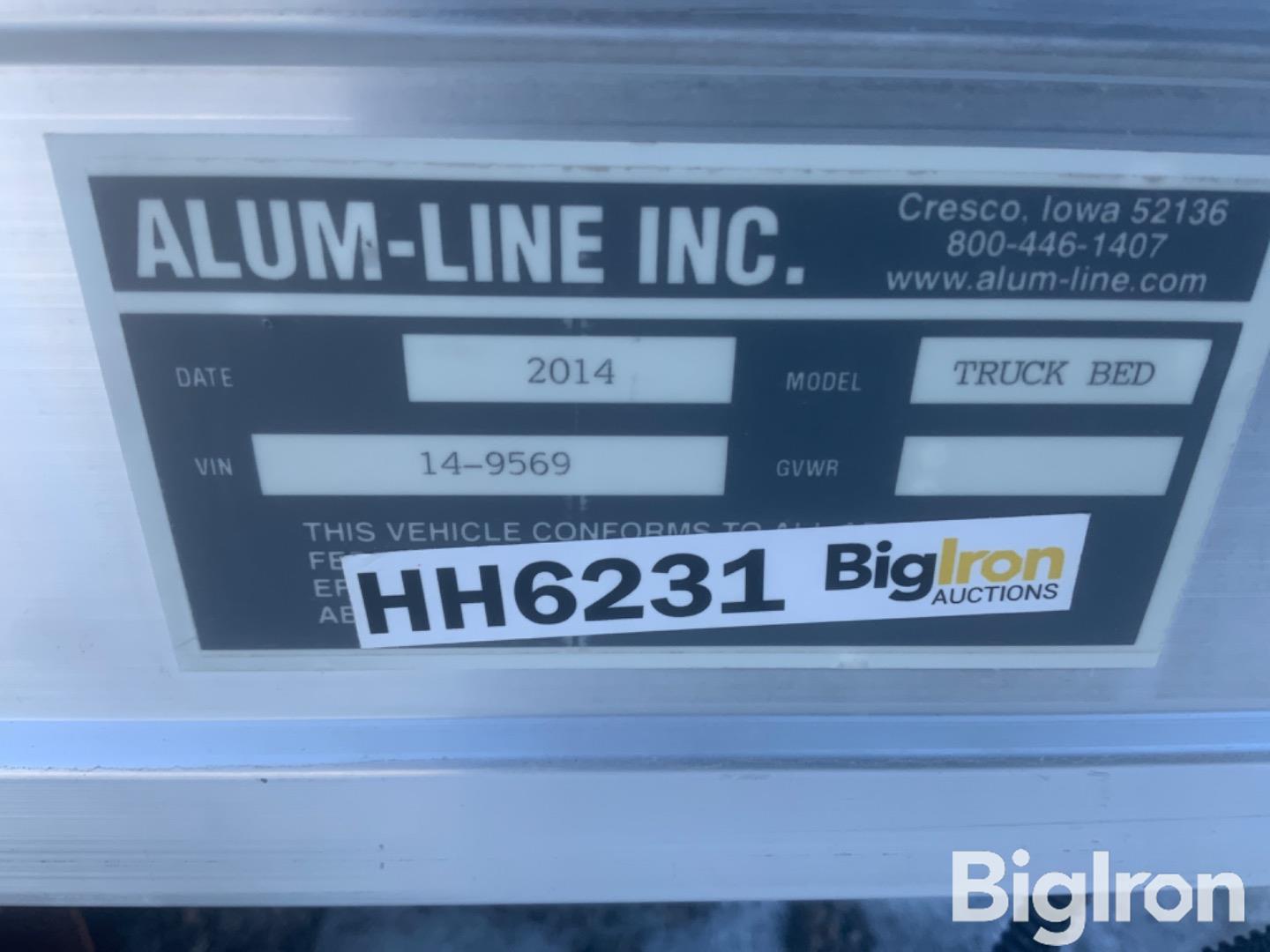 2014 Alum-Line 8’ Aluminum Flatbed BigIron Auctions