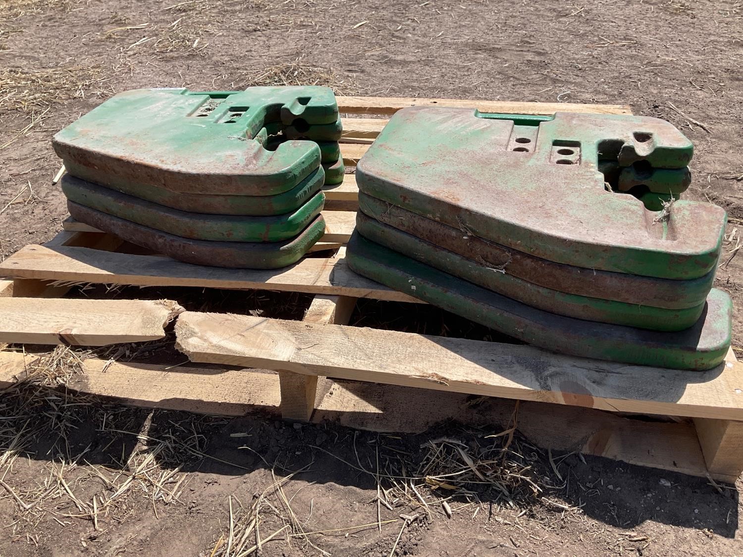 John Deere R127764 Suitcase Weights BigIron Auctions