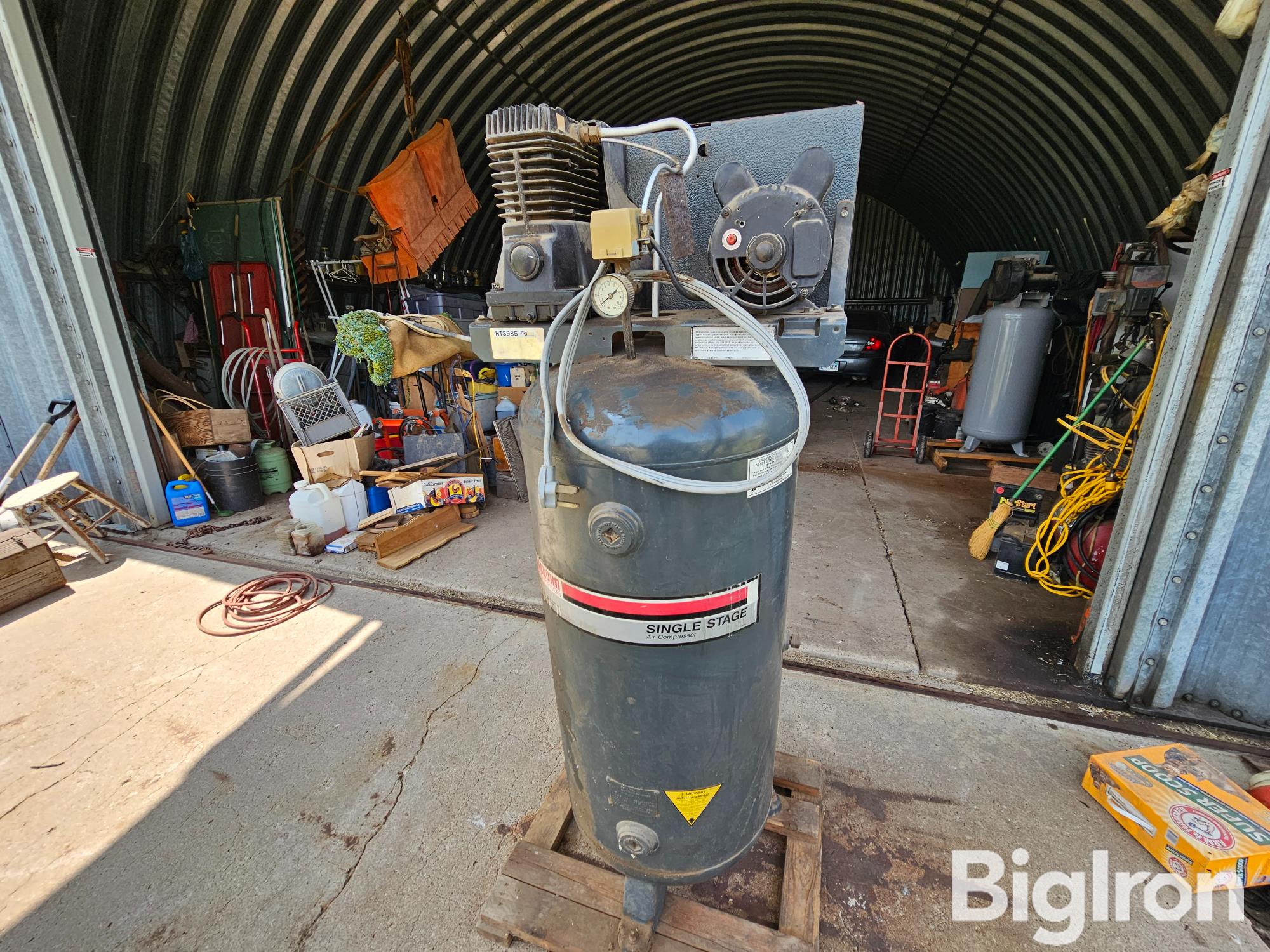 Sanborn Air Compressor BigIron Auctions