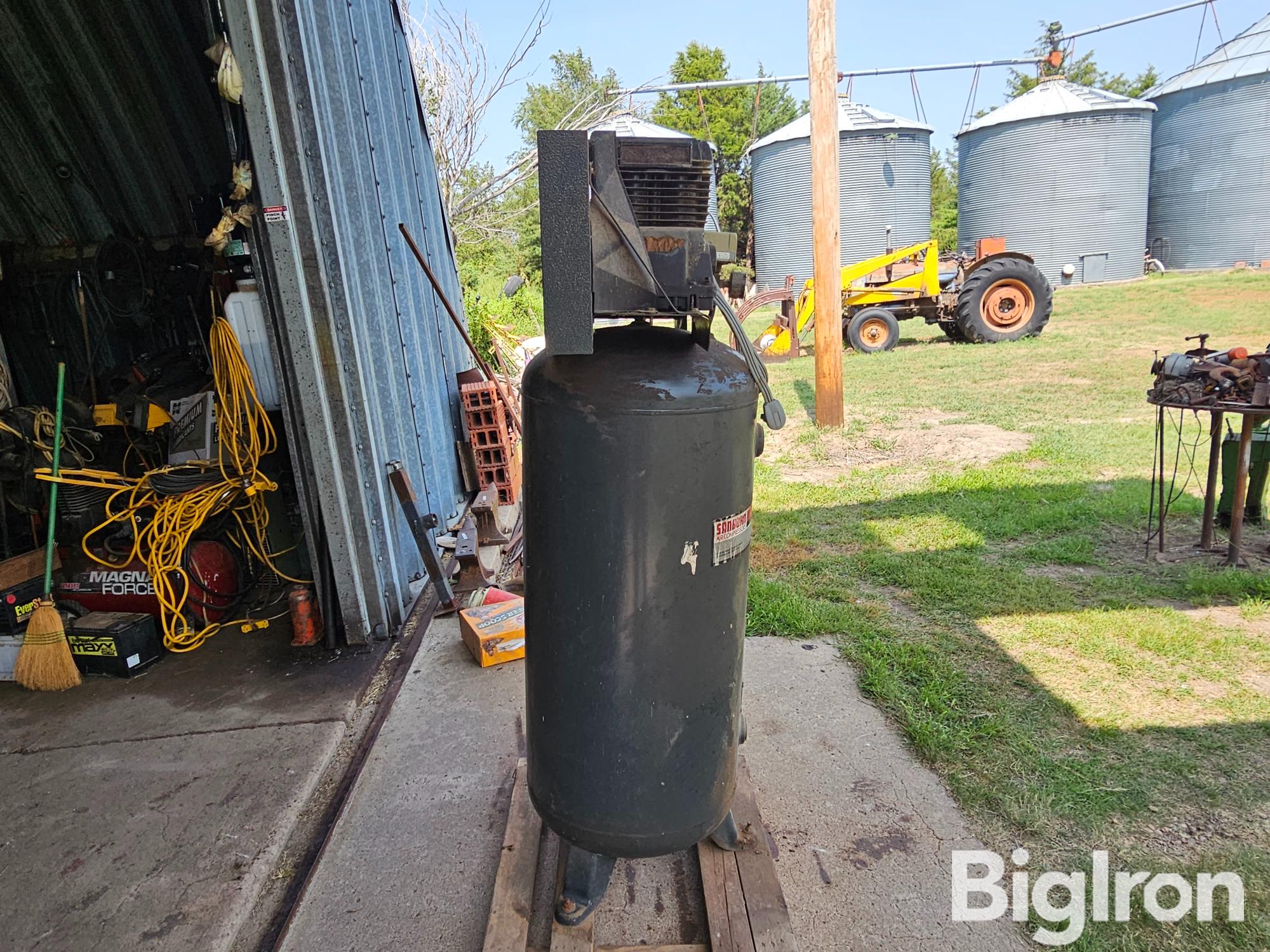 Sanborn Air Compressor BigIron Auctions