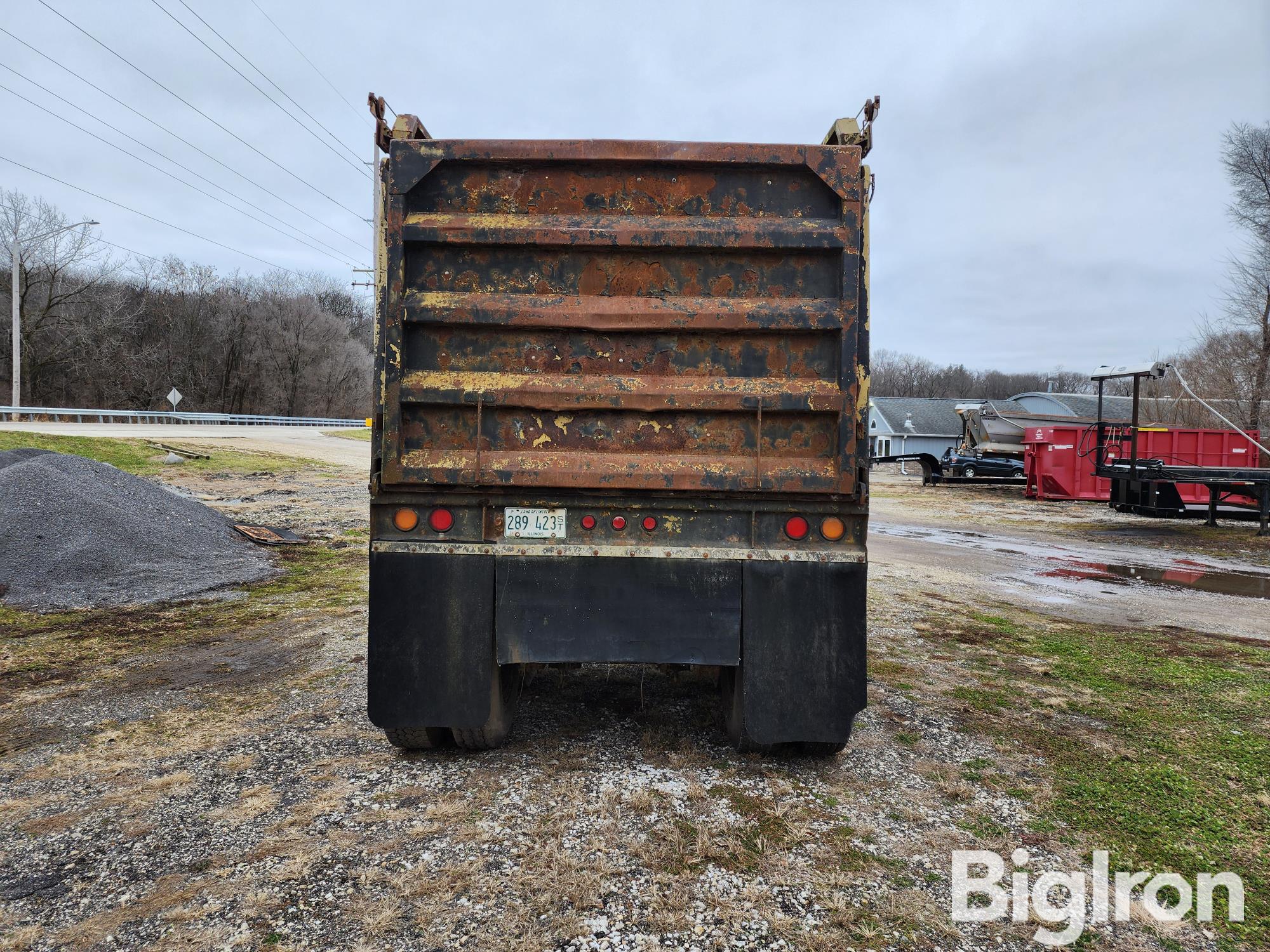 1989 Fruehauf T A Dump Trailer Bigiron Auctions