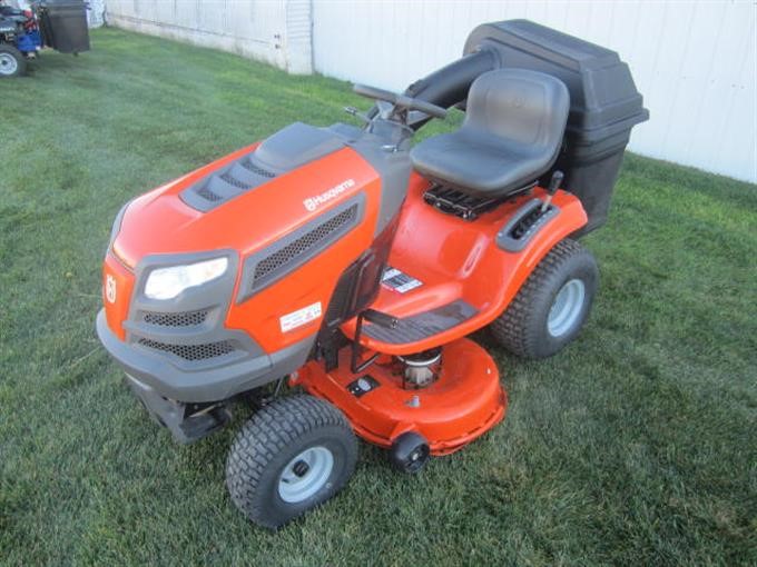 2013 Husqvarna YTH23V42 Lawn Mower BigIron Auctions