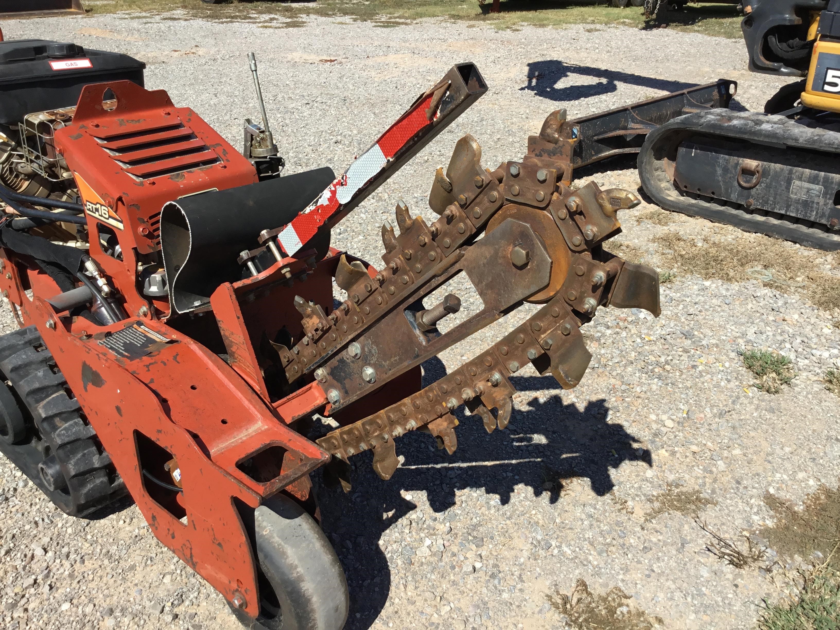 DitchWitch RT16 Walk Behind Trencher BigIron Auctions