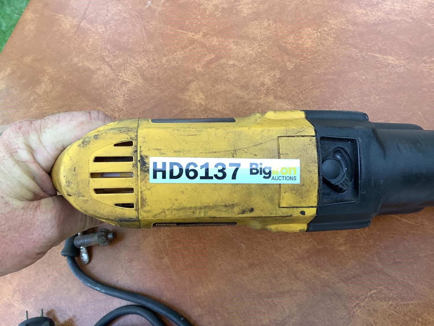 Dewalt Dw505 12” Vsr Hammer Drill Bigiron Auctions 