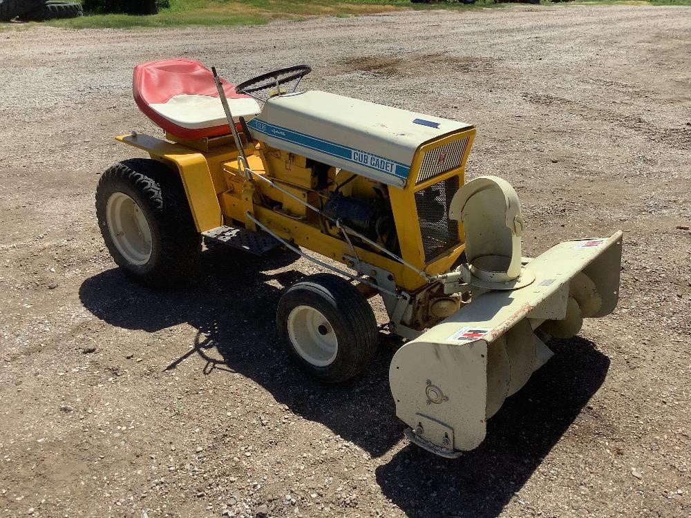 International Cub Cadet 105 2WD Tractor W/snow Blower BigIron Auctions