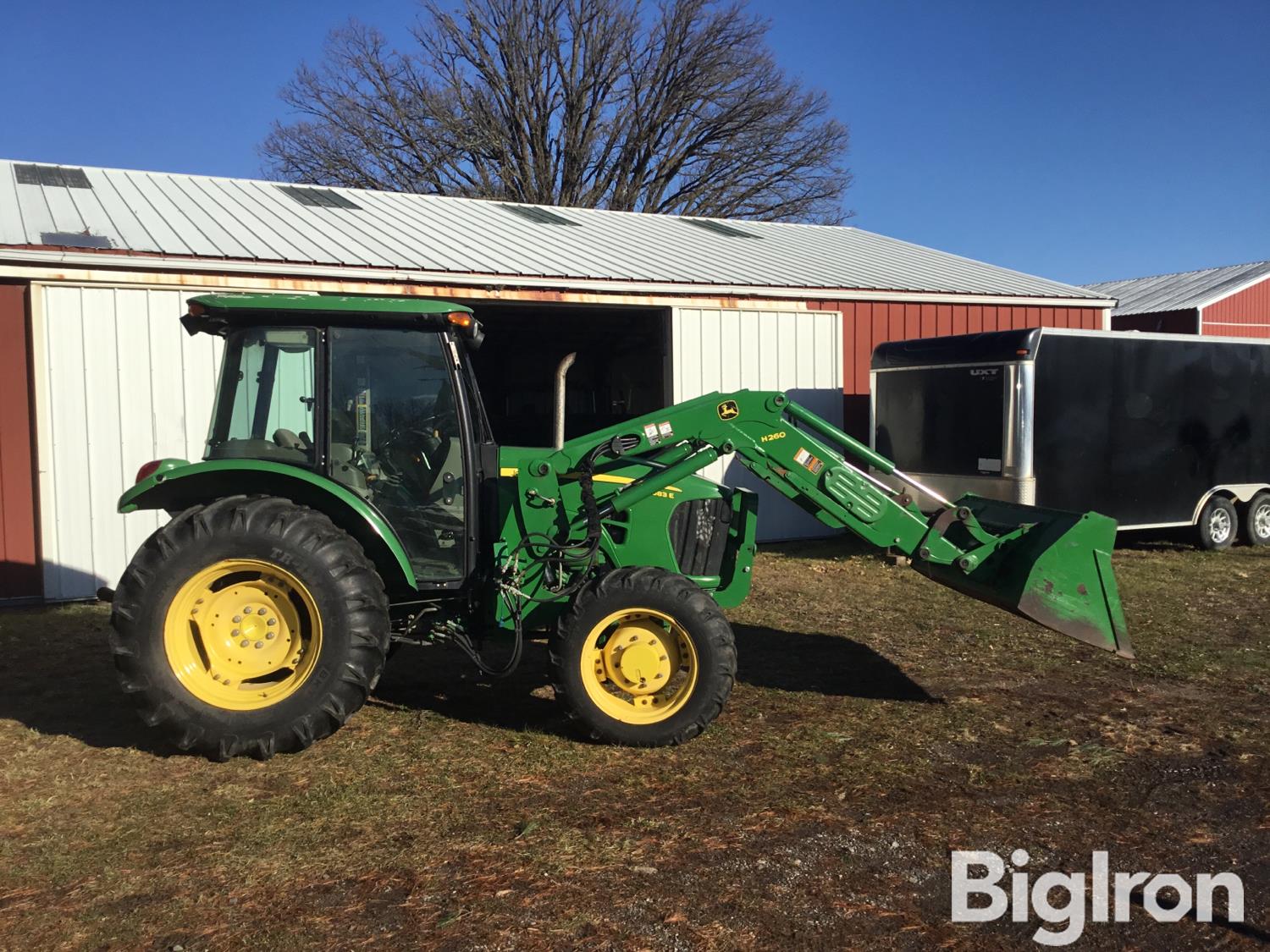 John Deere 5083E MFWD Tractor W/Loader BigIron Auctions