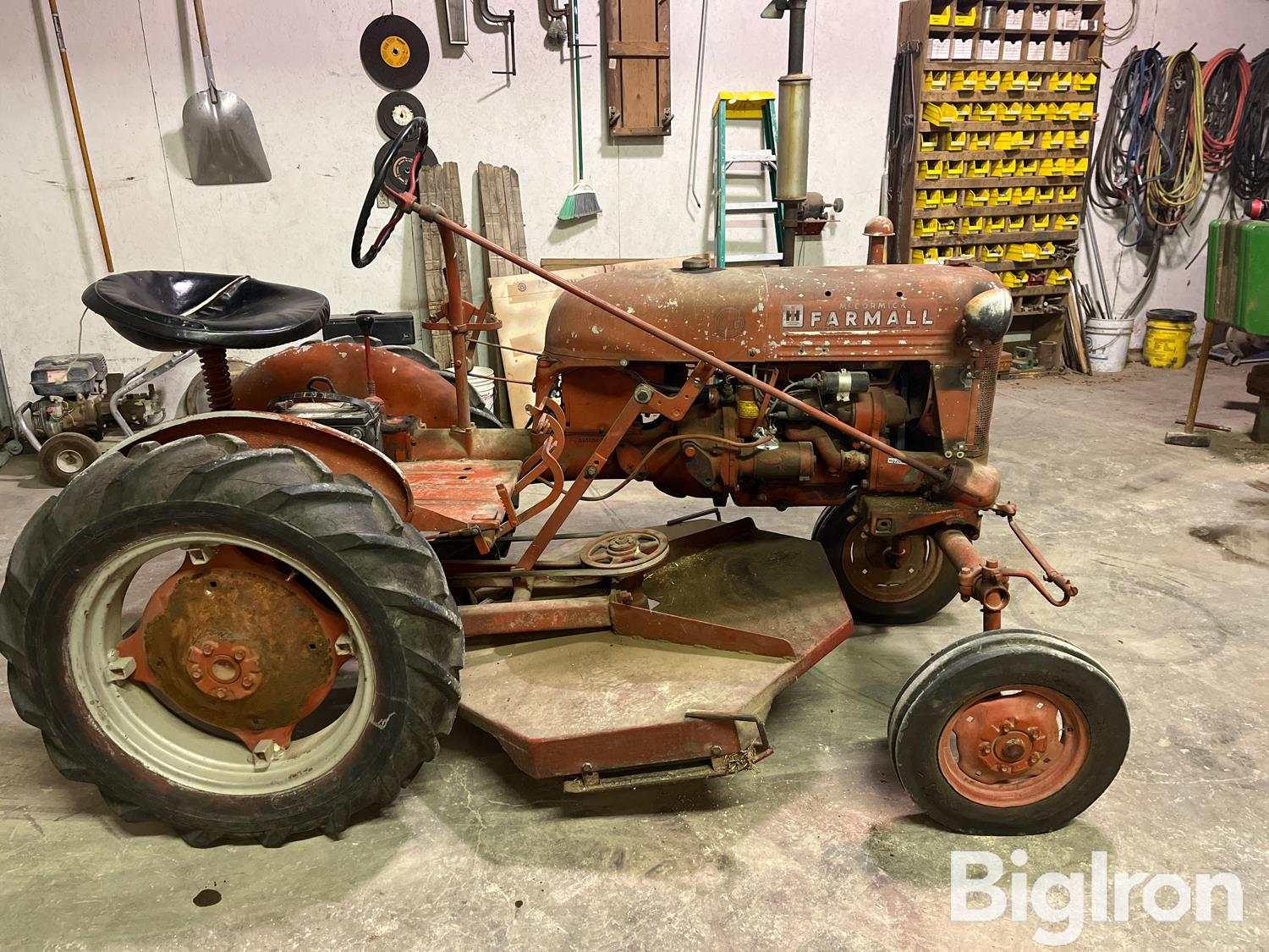 1948 Farmall Cub 2WD Tractor W/Mower & Blade BigIron Auctions