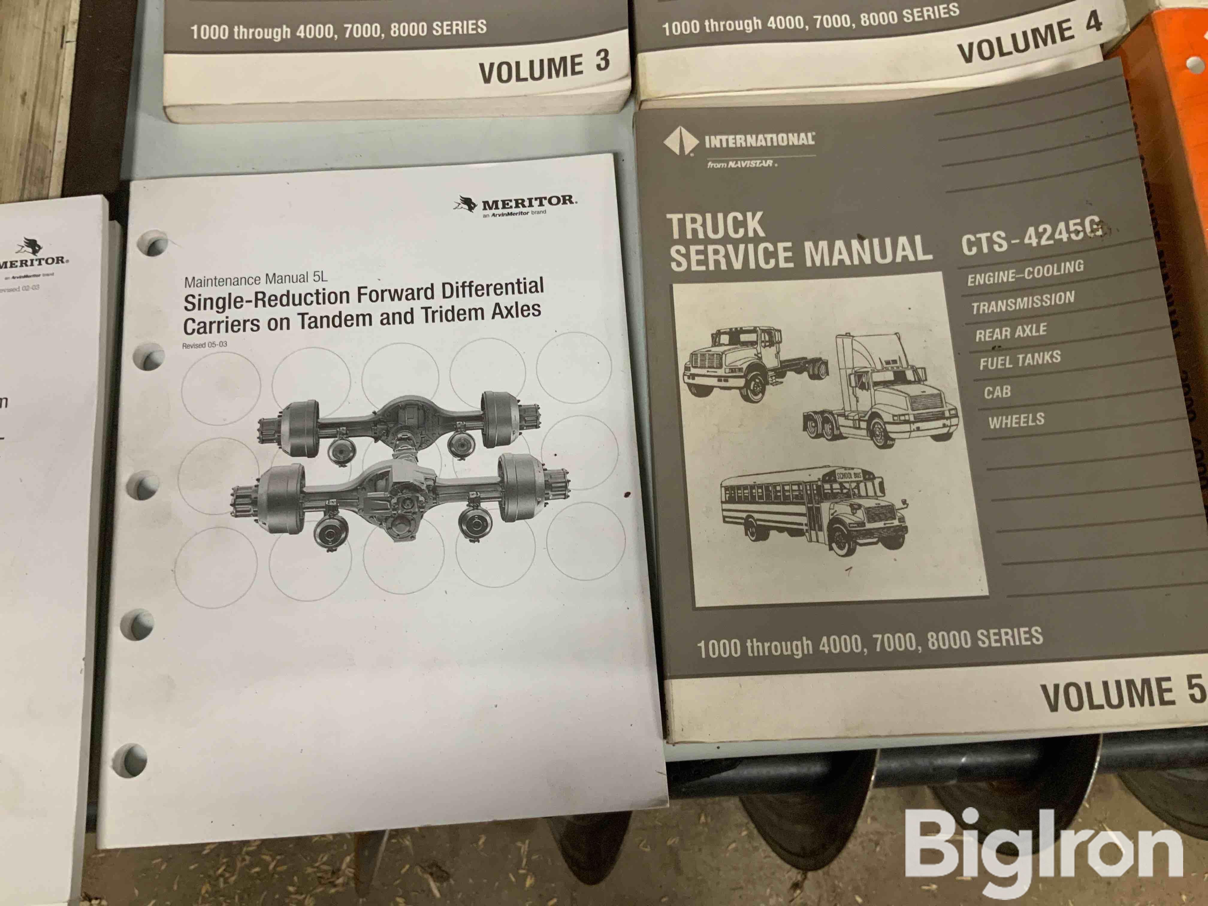 Various Manuals BigIron Auctions