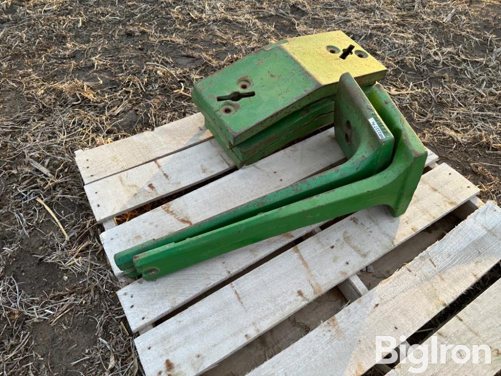 John Deere Front Weights w/ Starter Weights BigIron Auctions