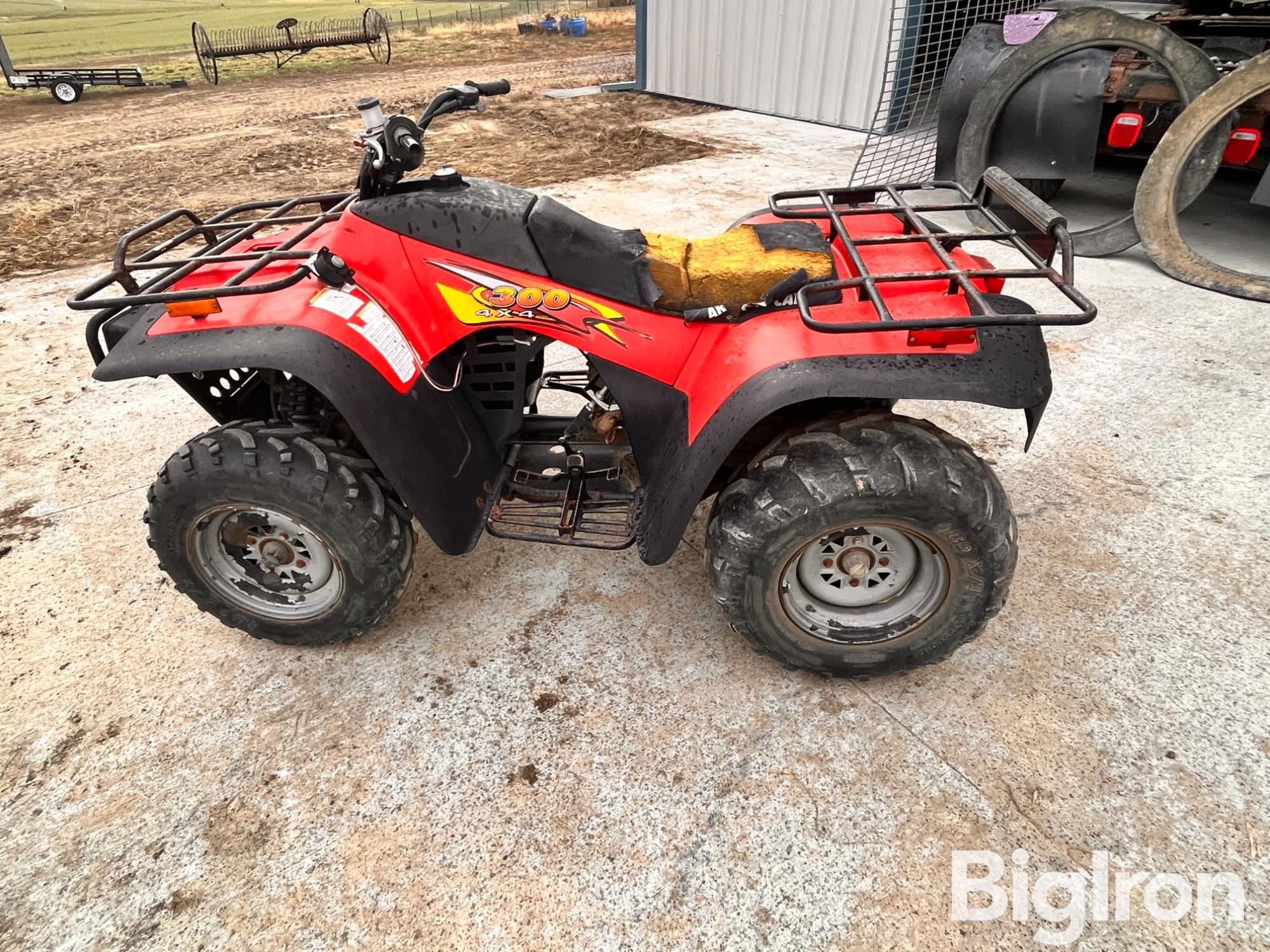 2000 Arctic Cat 300 4x4 ATV BigIron Auctions