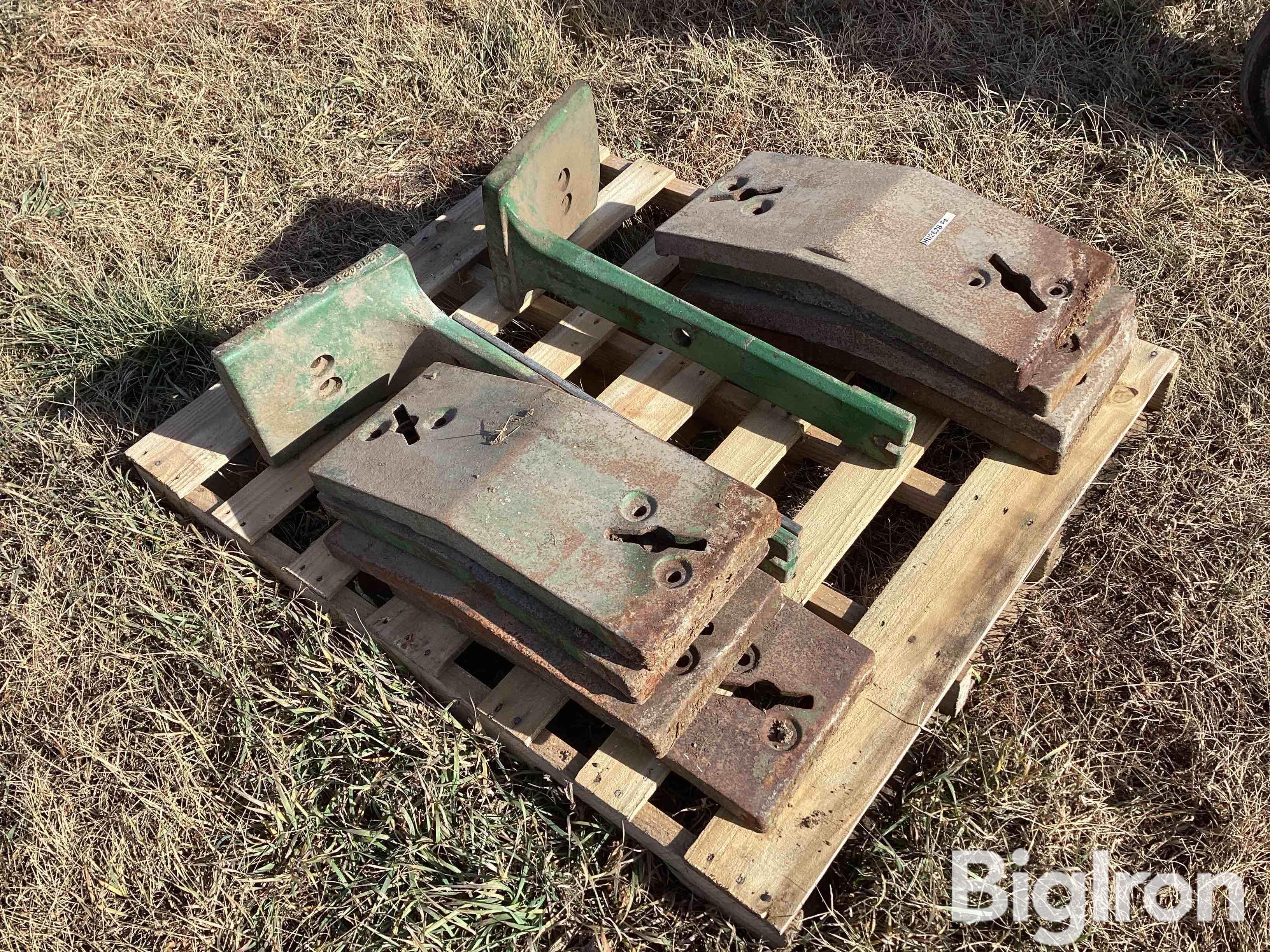 John Deere Slab Weights W/Brackets BigIron Auctions