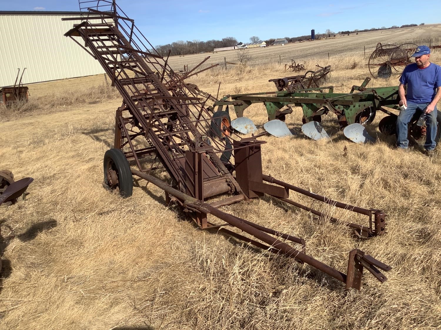 Square Bale Loader Bigiron Auctions