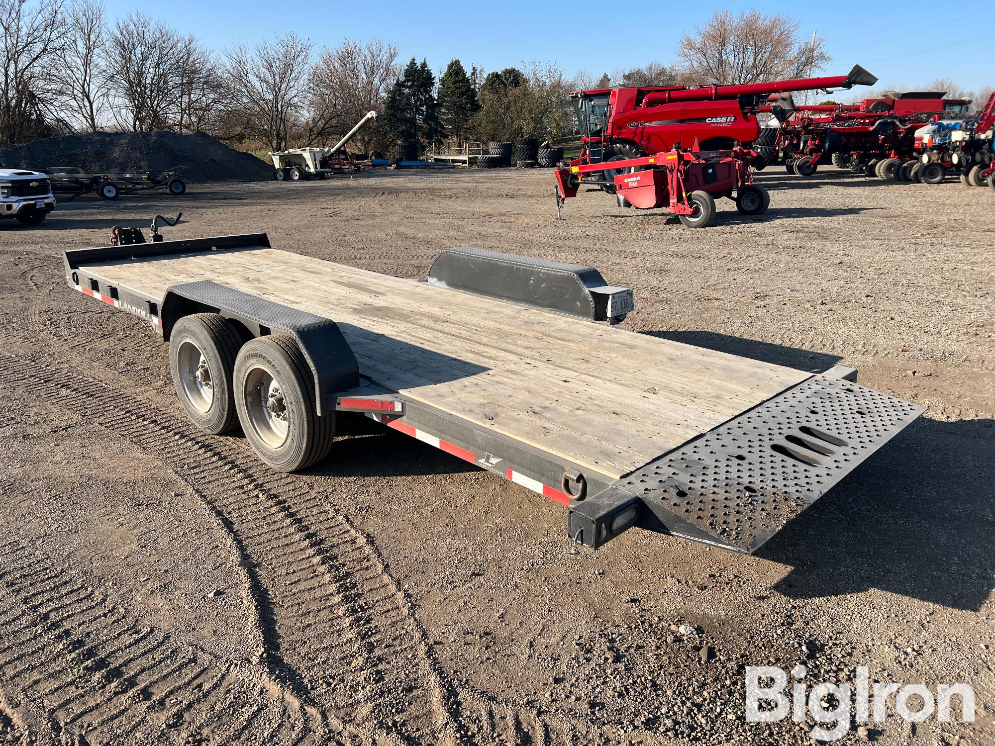 2021 Landoll LT1422A 22' T/A Tilt Deck Flatbed Trailer BigIron Auctions