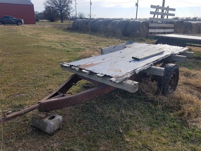 Homemade Flatbed Trailer BigIron Auctions