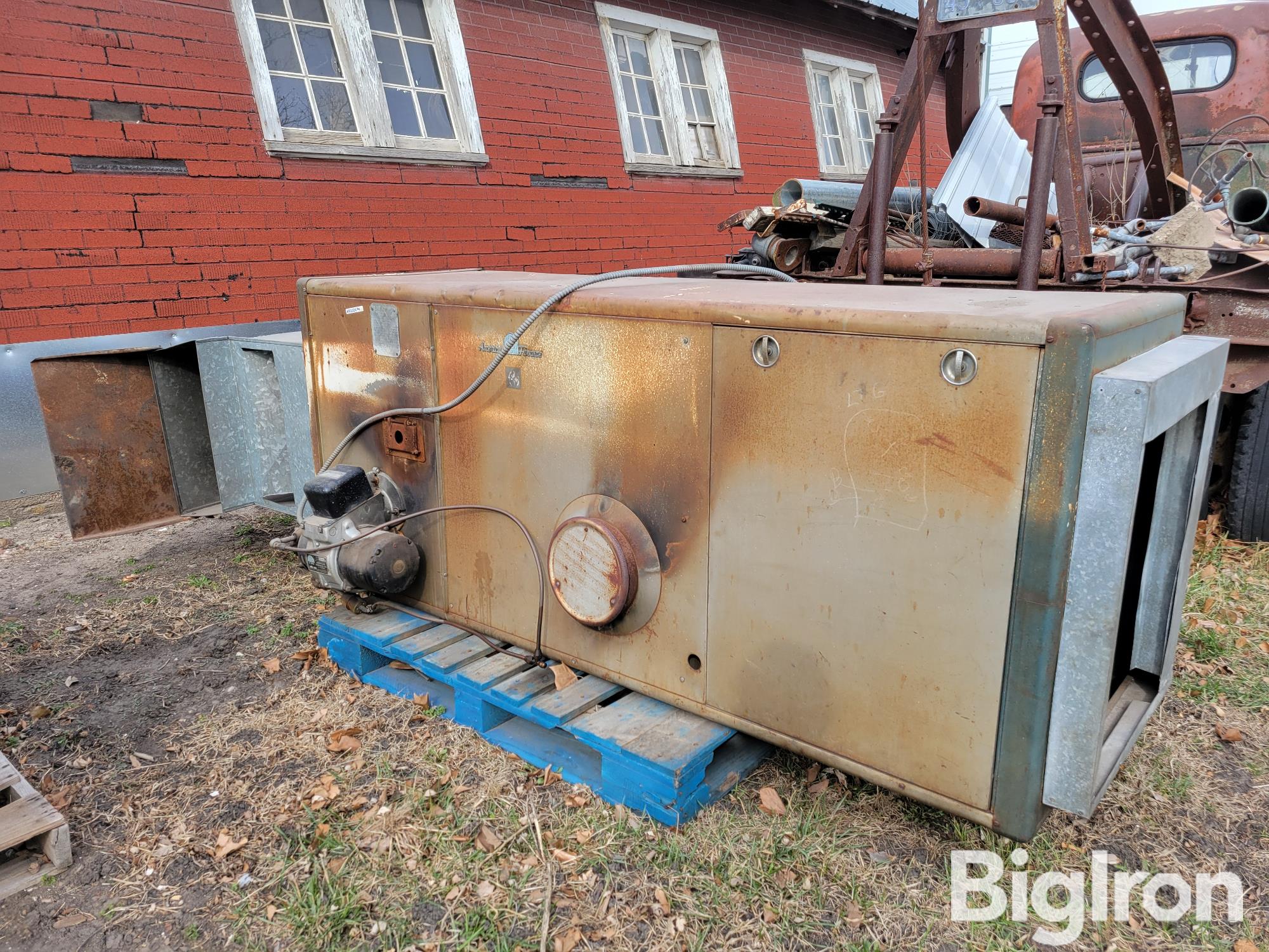 American Furnace F-200 Forced Air Oil Burner Furnace BigIron Auctions