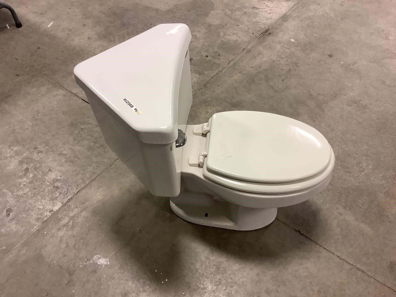 Eljer Corner Toilet BigIron Auctions