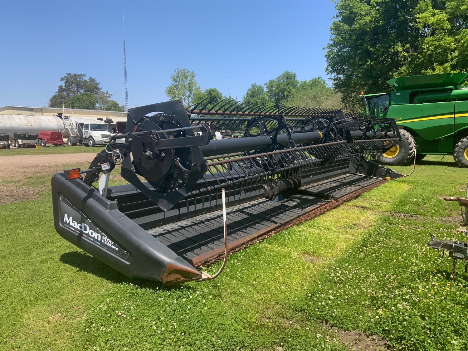 2011 MacDon FD70 Draper Flex Head W/Adapter BigIron Auctions