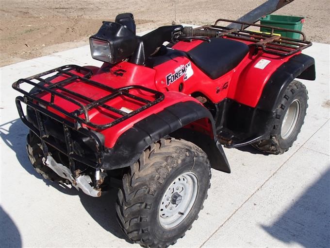 1998 Honda Foreman 4 X 4 ATV BigIron Auctions