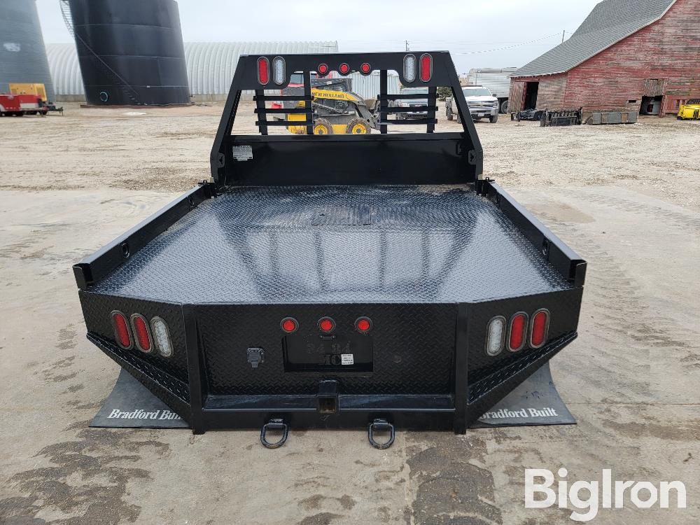 2022 Bradford Built Diamond Plate Steel Flatbed Box BigIron Auctions