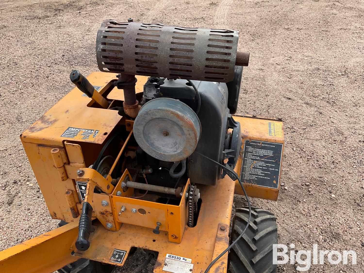 Case TL100 Walk-Behind Trencher BigIron Auctions