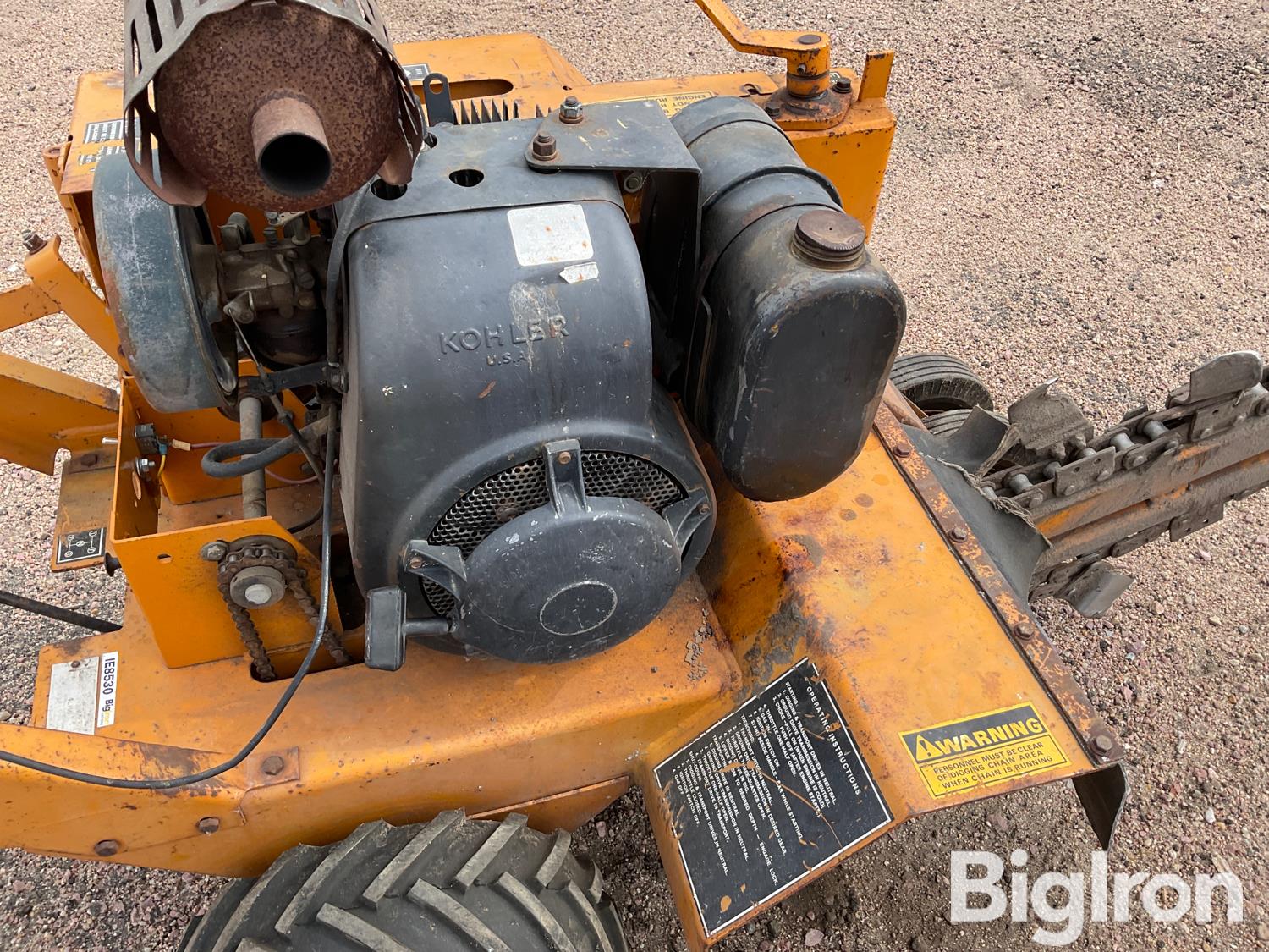 Case TL100 Walk-Behind Trencher BigIron Auctions