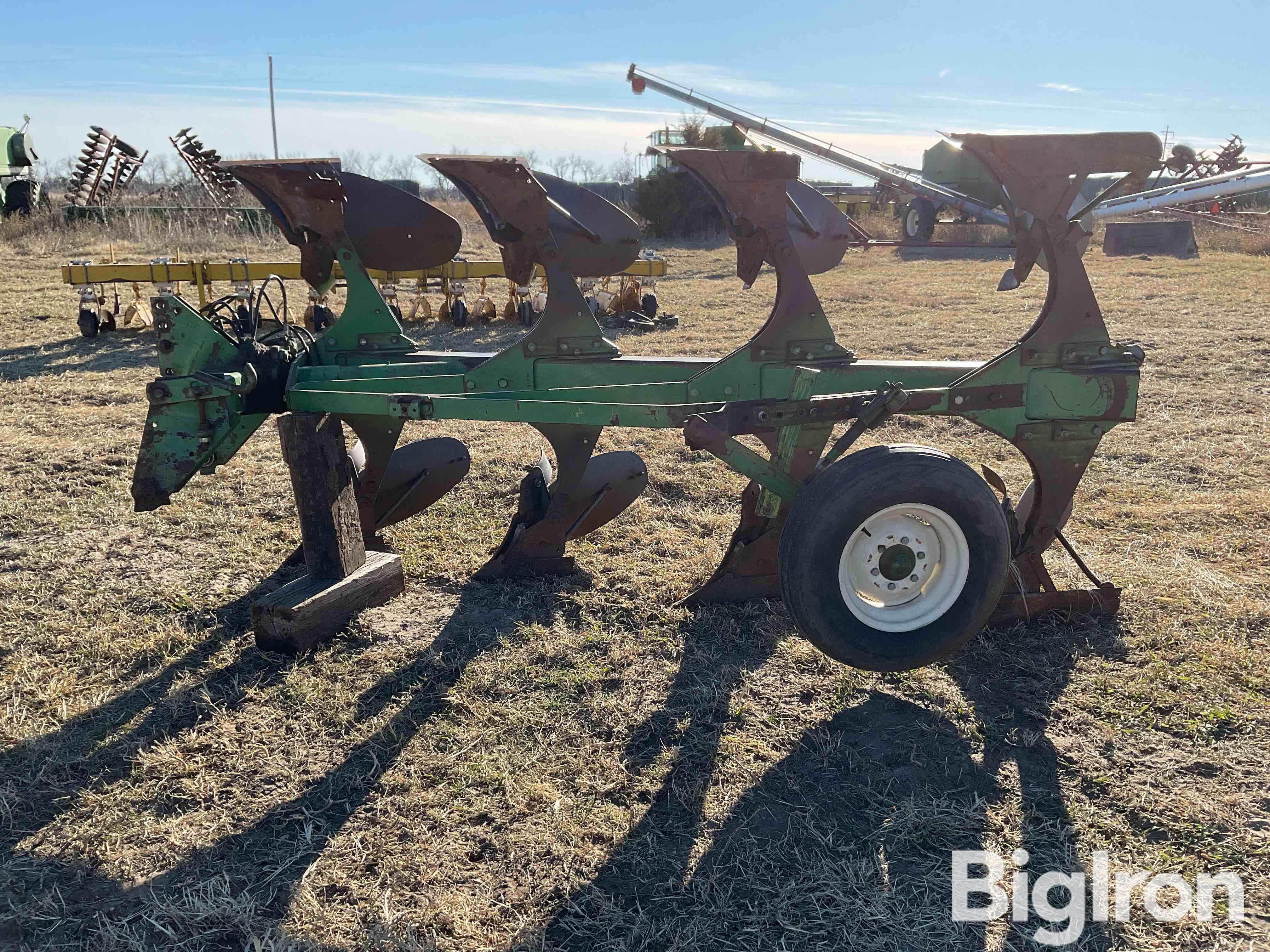 John Deere 8035 4-Bottom Rollover Plow BigIron Auctions