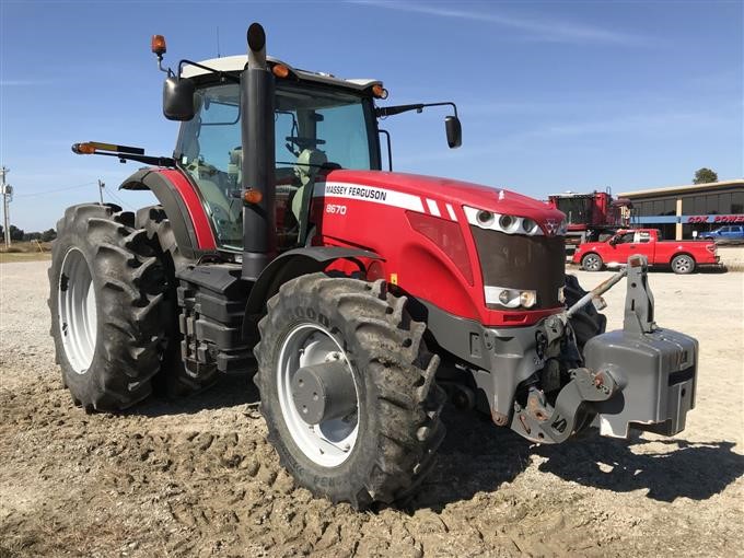 2013 Massey Ferguson 8670 MFWD Tractor BigIron Auctions