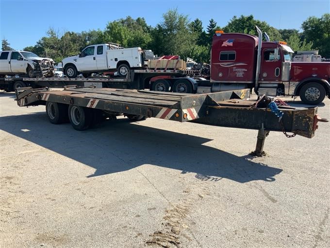 1988 Eager Beaver 20-Ton T/A Flatbed Trailer BigIron Auctions