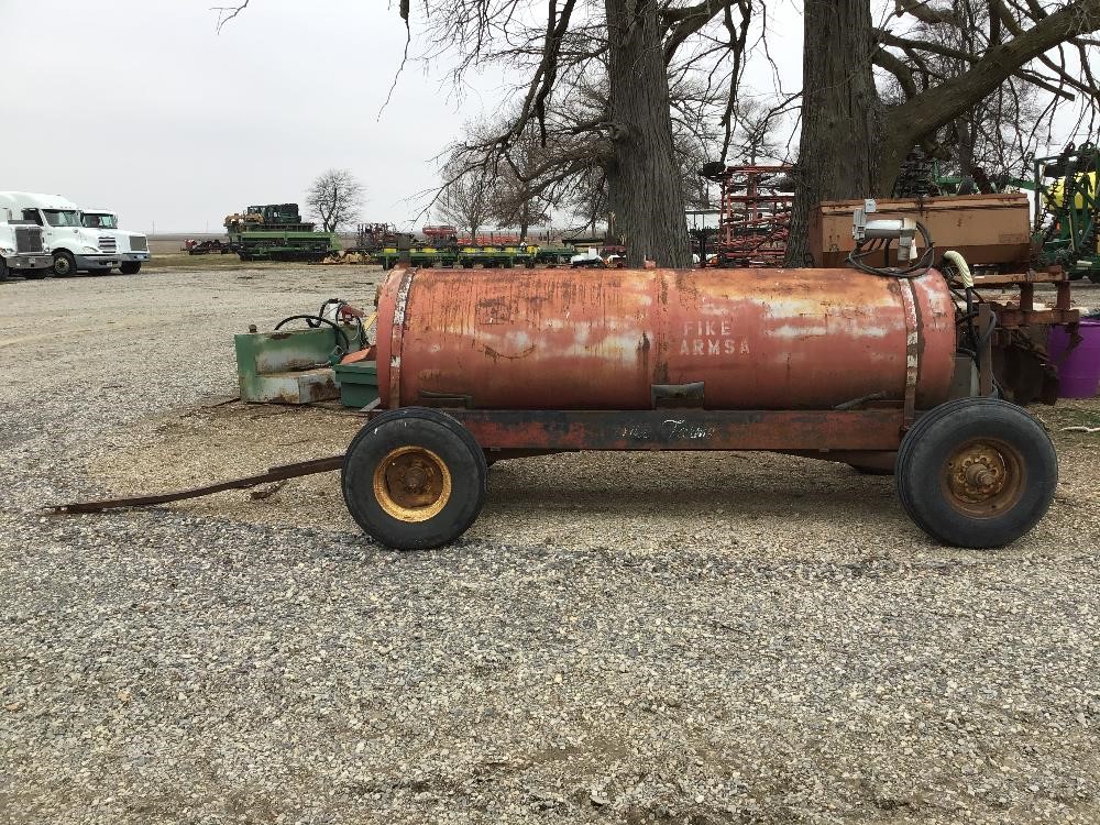 Homemade Fuel Wagon BigIron Auctions