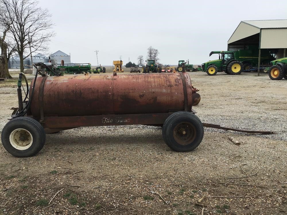 Homemade Fuel Wagon BigIron Auctions