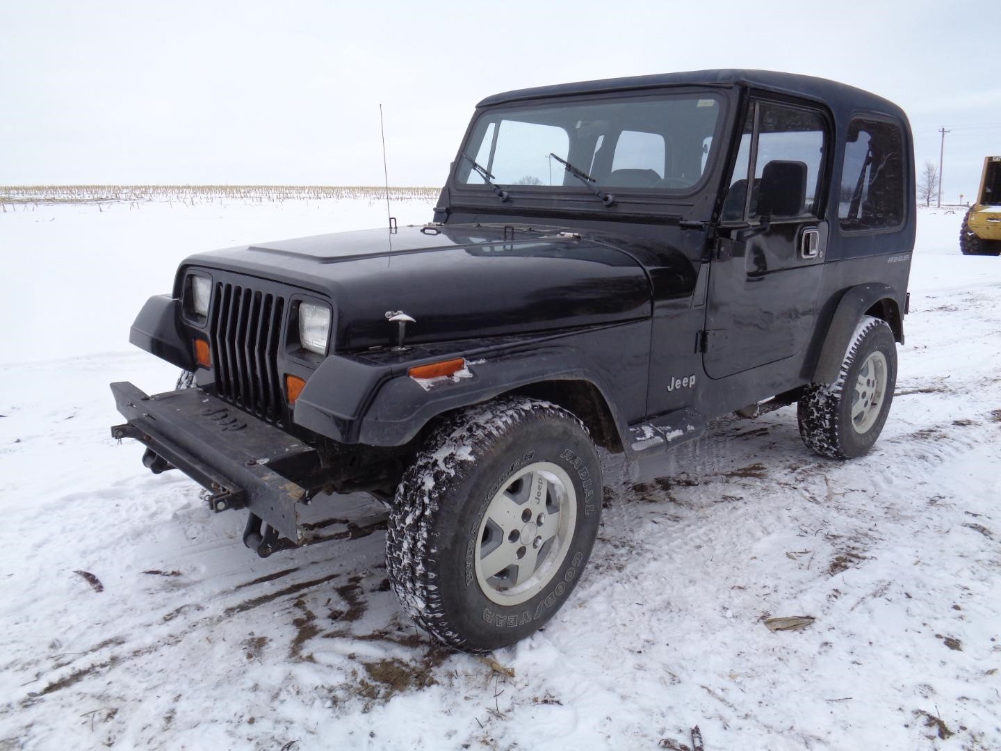 1993 Jeep Wrangler YJ 4x4 Sport Utility Vehicle BigIron Auctions