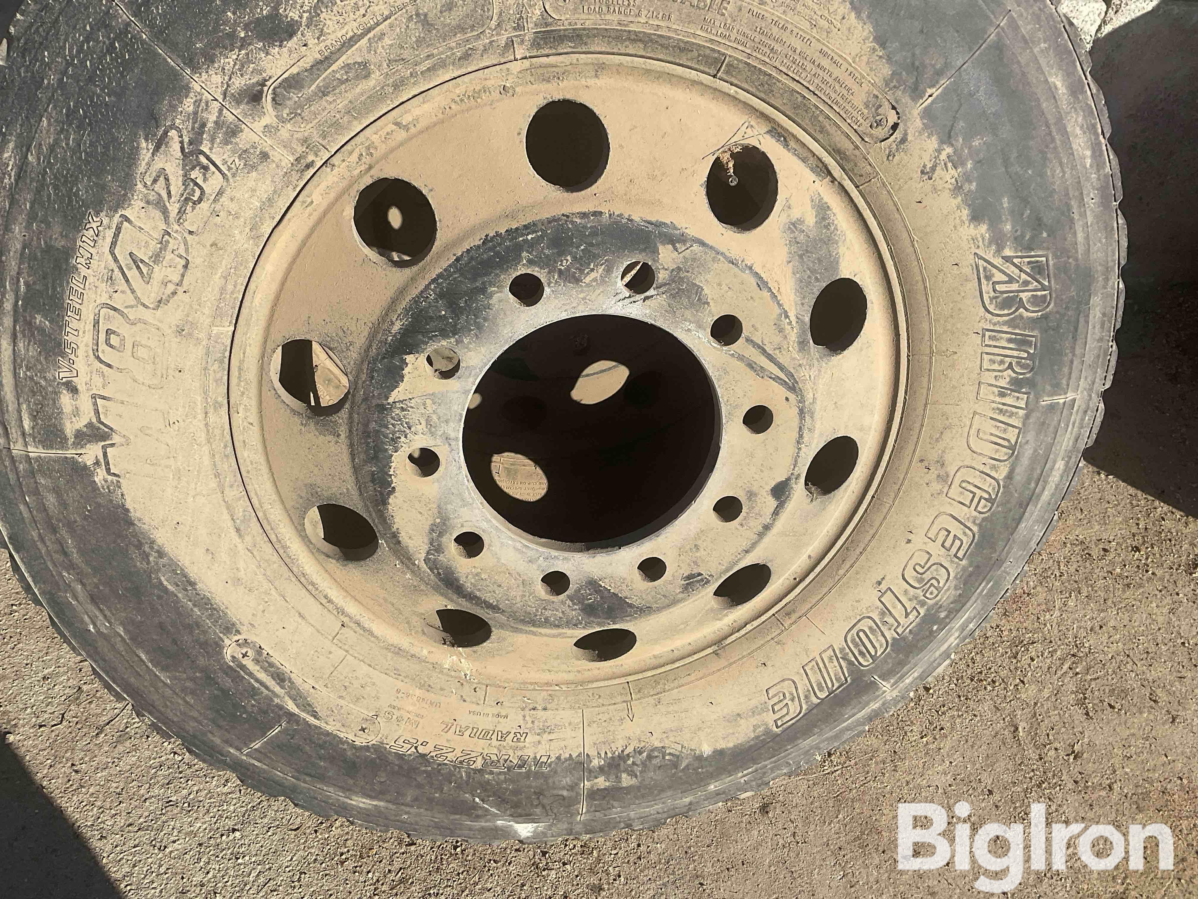 Bridgestone 11R22.5 Mounted Truck Tires BigIron Auctions